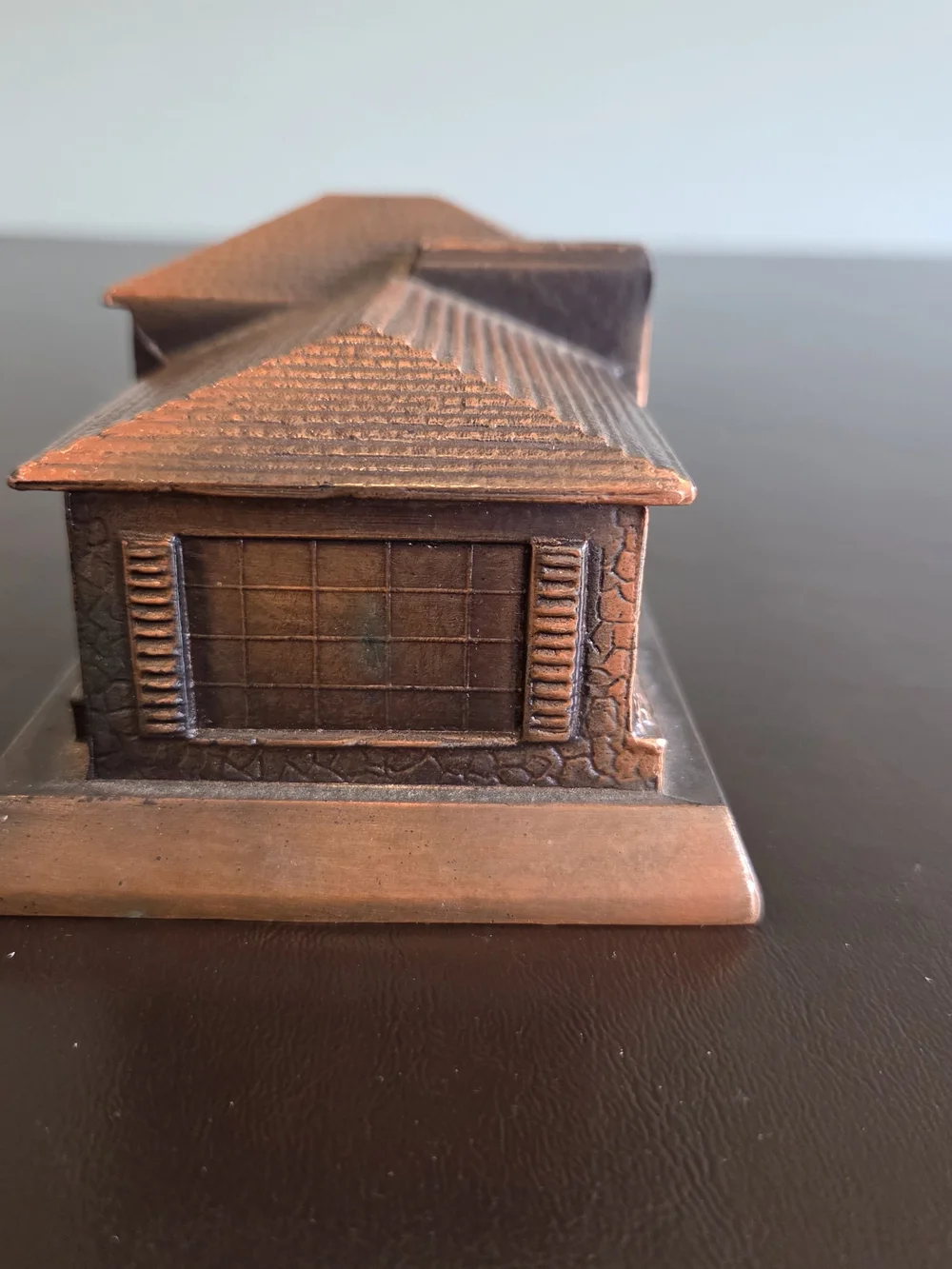 Vintage Banthrico Chicago House Coin Bank Hobart Federal Savings Promotion